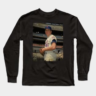 Tom Seaver in New York Mets Long Sleeve T-Shirt